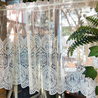 Lace palace style short curtain - Image 5