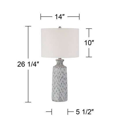 Modern simple ceramic texture table lamp - Image 6