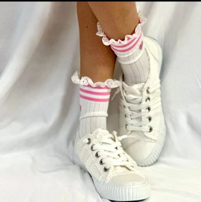 Sweetheart girl lace socks - Image 3
