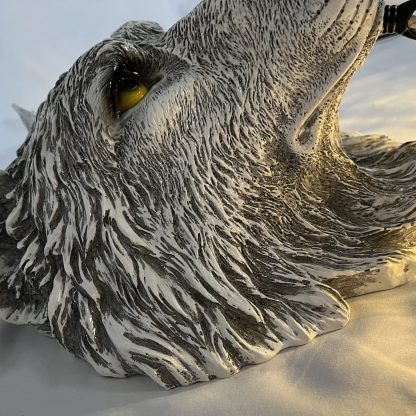 Nordic style wolf head wall lamp - Image 2
