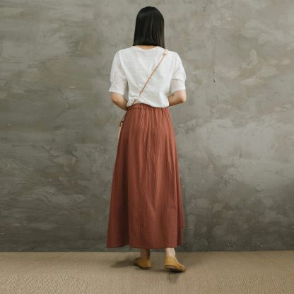 Irregular high waist skirt - Image 5