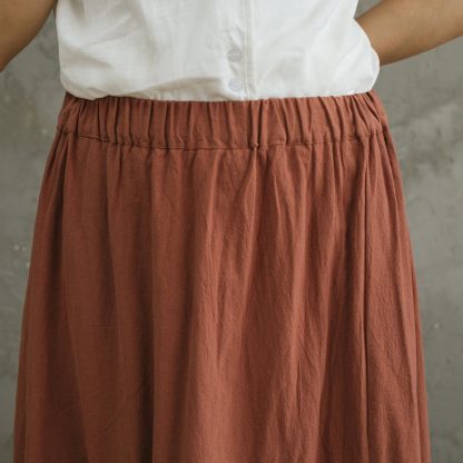 Irregular high waist skirt - Image 2