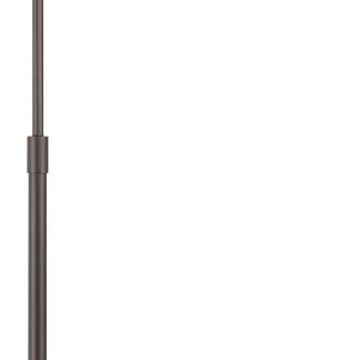 Simple modern black metal table lamp