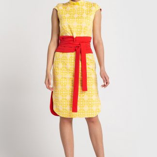 Chinese print dress