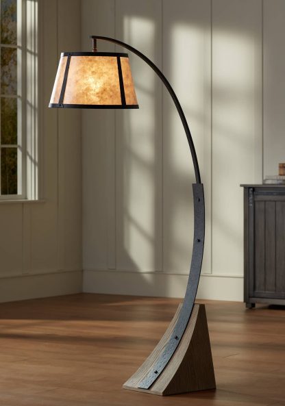 Industrial style arc floor lamp - Image 10