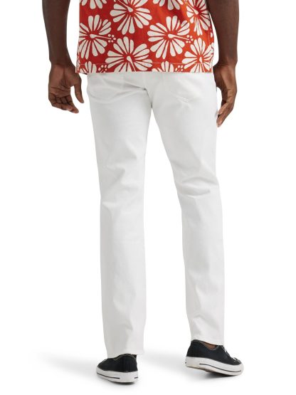 Men's white casual pants - Image 4