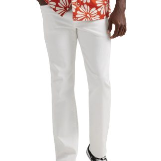 Men's white casual pants
