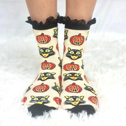 Halloween cute lace socks - Image 4