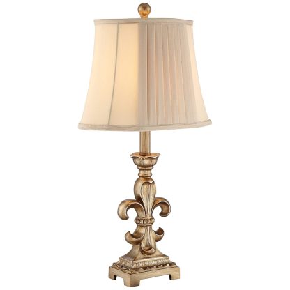 French palace style carved table lamp