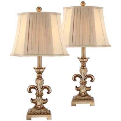 French palace style carved table lamp - Image 9
