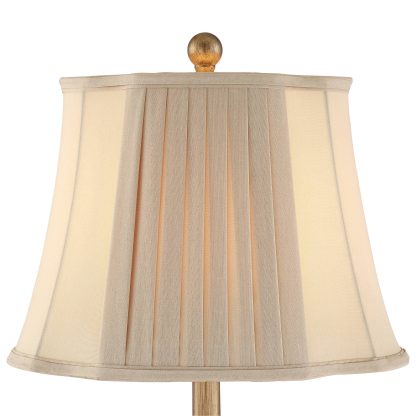 French palace style carved table lamp - Image 6