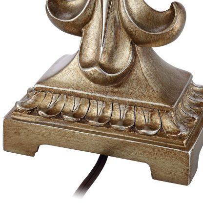 French palace style carved table lamp - Image 3