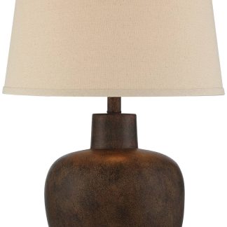 Retro style ceramic table lamp
