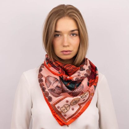 Art print scarf