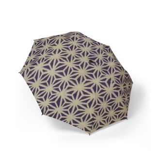 Japanese geometric pattern folding umbrella