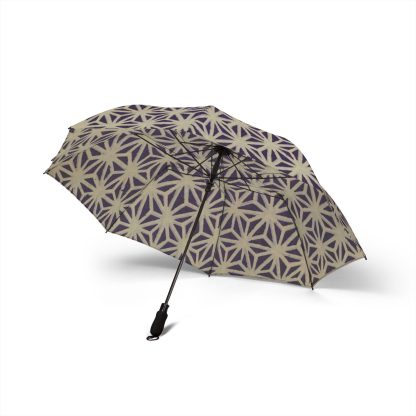 Japanese geometric pattern folding umbrella - Image 5