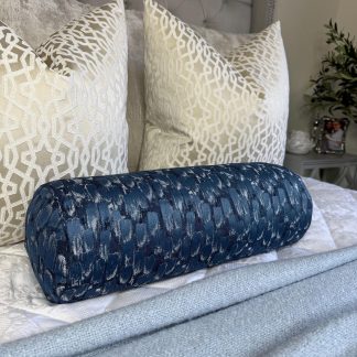 Retro woven long pillow