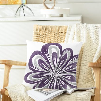 Artistic flower pillowcase - Image 5