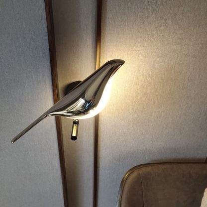 Bird shape art wall lamp - Image 6