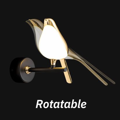 Bird shape art wall lamp - Image 5