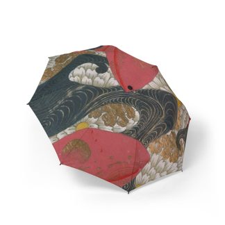 Ukiyoe Wave Sunny Umbrella