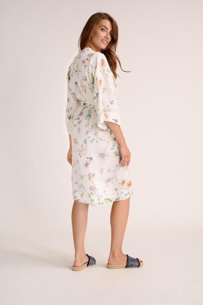 Floral print robe - Image 4