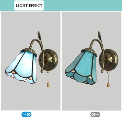 Vintage Tiffany Wall Light - Image 9
