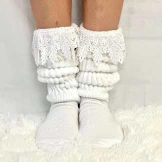 French lace socks