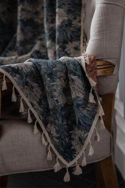Retro floral curtains - Image 5