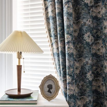 Retro floral curtains - Image 3