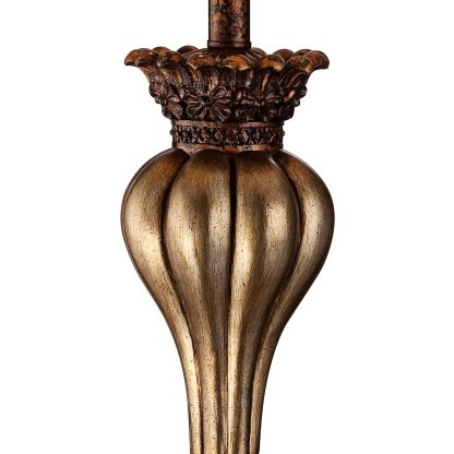European retro metal table lamp - Image 5