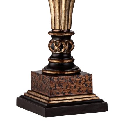 European retro metal table lamp - Image 4