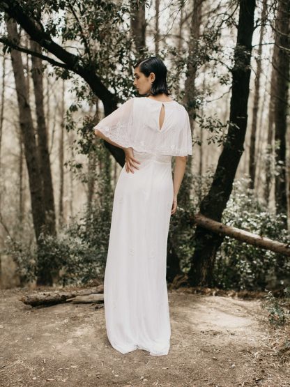 Forest style light oxygen white gauze skirt - Image 5