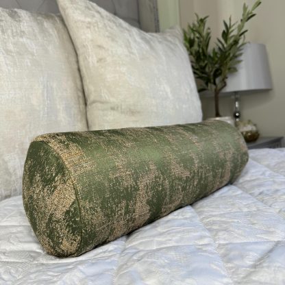 Retro Textured Cylindrical Pillow - Image 8