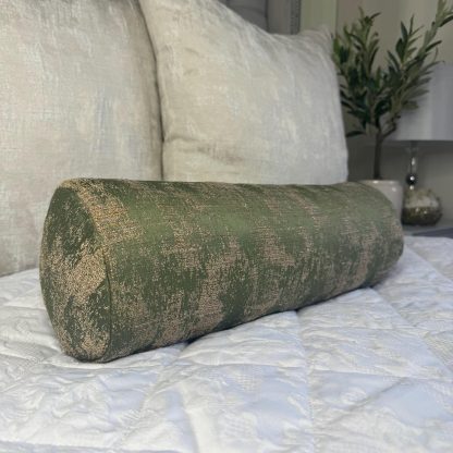 Retro Textured Cylindrical Pillow