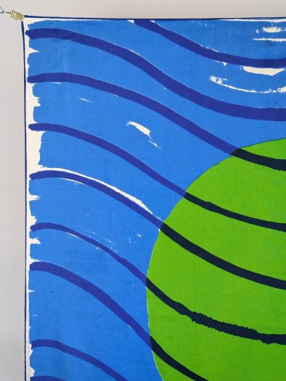 Abstract Art Silk Square Scarf - Image 3