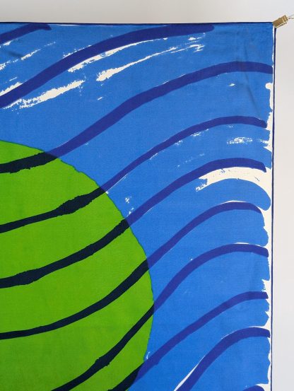 Abstract Art Silk Square Scarf - Image 2