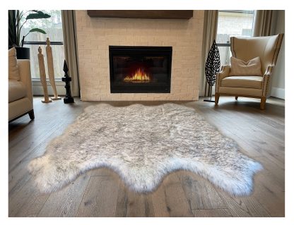 Plush fur luxurious fluffy silky plush carpet - Image 4