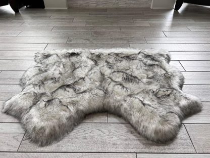 Plush fur luxurious fluffy silky plush carpet