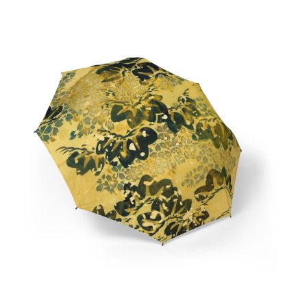 Ancient style flower folding umbrella