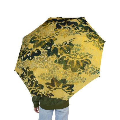 Ancient style flower folding umbrella - Image 3