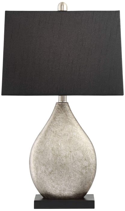 Light luxury black gold water drop shaped table lamp - Image 3