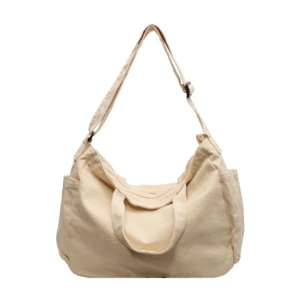 Simple Large Capacity Canvas Tote Bag