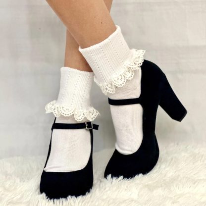 Lolita style lace socks - Image 2