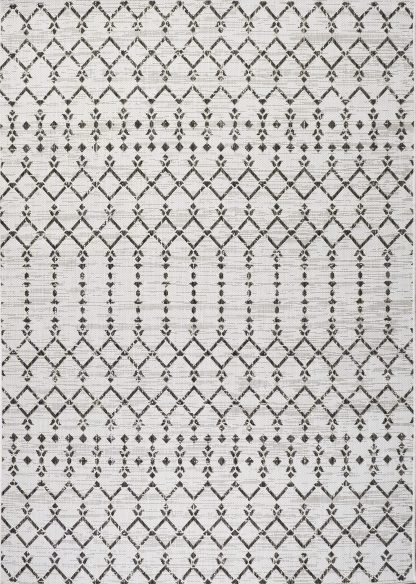 Simple geometric pattern outdoor art carpet - Image 2