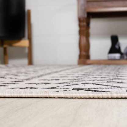 Simple geometric pattern outdoor art carpet - Image 4