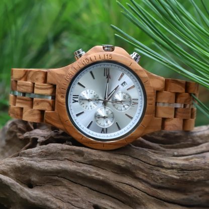 Natural wood watch - Image 6