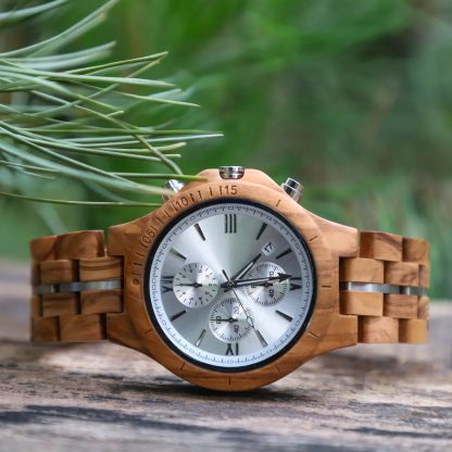 Natural wood watch - Image 3