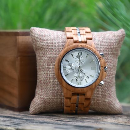 Natural wood watch - Image 2