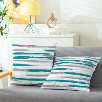 Artistic brushstroke pillowcase - Image 7